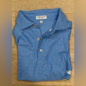 Peter Millar Polo Shirt - Blue Pattern